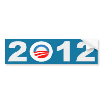 Obama 2012 Icon Bumper Sticker bumper stickers