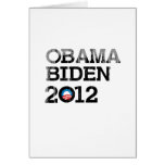 OBAMA 2012 LAYERS Vintage.png Greeting Cards
