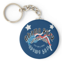 Obama 2012: Let's Do it Again Keychain