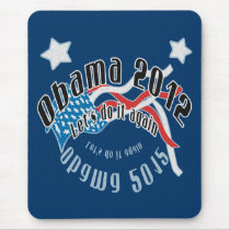 Obama 2012: Let's Do it Again Mousepad