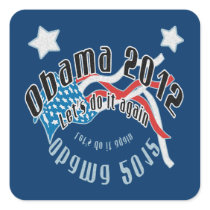 Obama 2012: Let's Do it Again Sticker