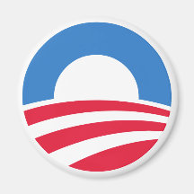 Obama 2012 Logo Magnet