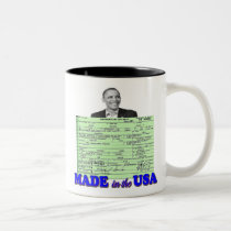 Obama 2012 Made in USA mugs