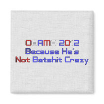 OBAMA 2012 REFRIGERATOR MAGNET