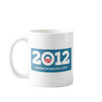 Obama 2012 coffee mugs