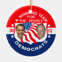 Obama 2012 Ornament