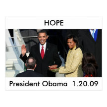 Obama 2012 post cards