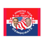 Obama 2012 Postcard