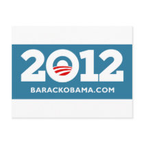 Obama 2012 post cards