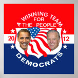 Obama 2012 POSTER Print