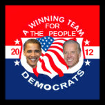 Obama 2012 POSTER Print