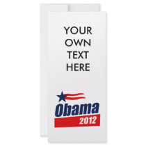 Obama 2012 rack cards by obamashirts Obama 2012 rack cards