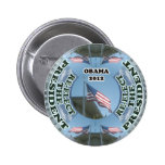 Obama 2012 RE-Elect the President  Button