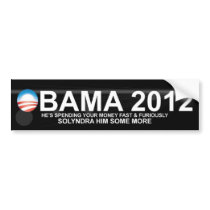 Obama - 2012 - Solyndra Bumper Stickers
