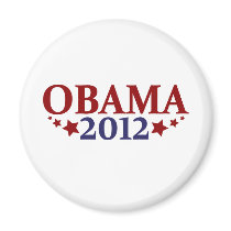 Obama 2012 Stars magnets