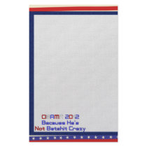 OBAMA 2012 STATIONERY DESIGN