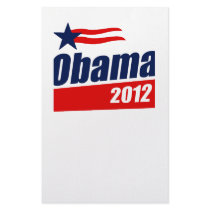 Obama 2012 personalized stationery
