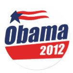 Obama 2012 sticker