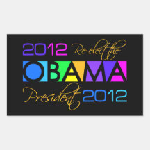 OBAMA 2012 stickers