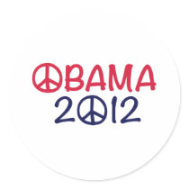 Obama 2012 stickers