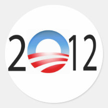 OBAMA 2012 STICKERS