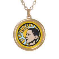 Obama 2012 Sun Necklace