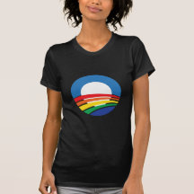 Obama 2012 Support for Gay Marriage Tshirts