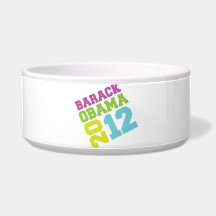 OBAMA 2012 SWAY NEON -.png Pet Bowls