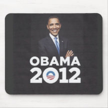 Obama 2012 tapete de ratón