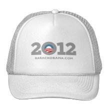 Obama 2012 trucker hats