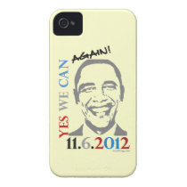 OBAMA 2012 Yes We Can AGAIN iPhone 4 Case