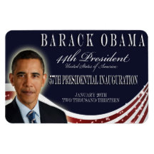 Obama 2013 Inauguration Commemorative Magnet