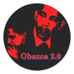 Obama 2.0 stickers