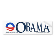 Obama 2 bumper stickers