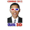 Obama 3D T-shirt - Coming 2012