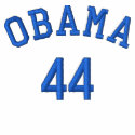 Obama 44 Blue Thread Embroidered Shirt embroidered shirts by ObamaRama Obama 44 Blue Thread Embroidered Shirt embroidered shirts