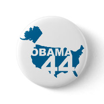 Obama 44 Button