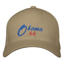 Obama 44 Cap embroidered hats