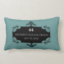 Obama 44 Commemorative Pillow