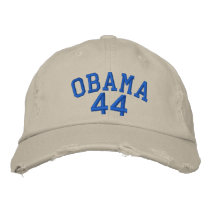 OBAMA 44 embroidered hats