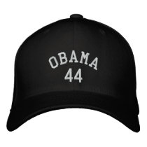 Obama 44 Embroidered Hat