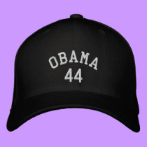 Obama 44 Embroidered Hat embroidered hats