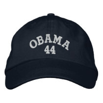 Obama 44 Embroidered Hat embroidered hats by democrattotheend Obama 44 Embroidered Hat embroidered hats