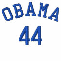 Obama 44 Embroidered Shirt embroidered shirts by ObamaRama Obama 44 Embroidered Shirt embroidered shirts
