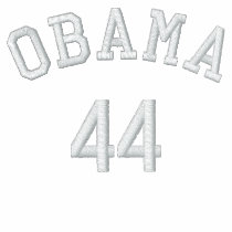 Obama 44 Embroidered Shirt embroidered shirts by ObamaRama Obama 44 Embroidered Shirt embroidered shirts