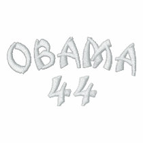OBAMA 44 embroidered shirts