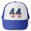 Obama 44 Hat by calroofer Obama 44 Hat