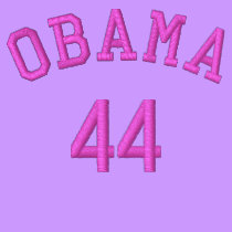 Obama 44 Ladies Sherpa-Lined Embroidered Shirt embroidered shirts
