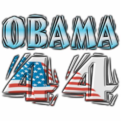 obama 44 cut out by kazurisana