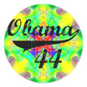 Obama #44 Stickers by wingedturtle Obama #44 Stickers